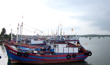 Quảng Nam: Áp thấp đe dọa trên biển, 129 tàu cá, gần 3.400 ngư dân vẫn còn ở ngoài khơi - Anh 2