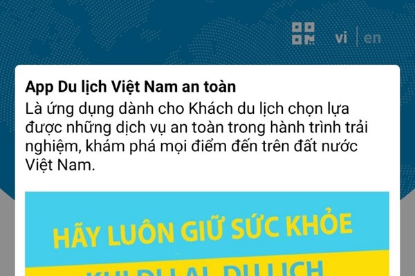 Sắp ra mắt ứng dụng bản đồ số Du lịch Việt Nam an toàn - Anh 1