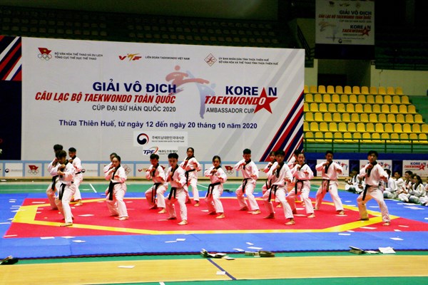 Hơn 730 VĐV dự giải vô địch Taekwondo tranh cúp Đại sứ Hàn Quốc - Anh 1