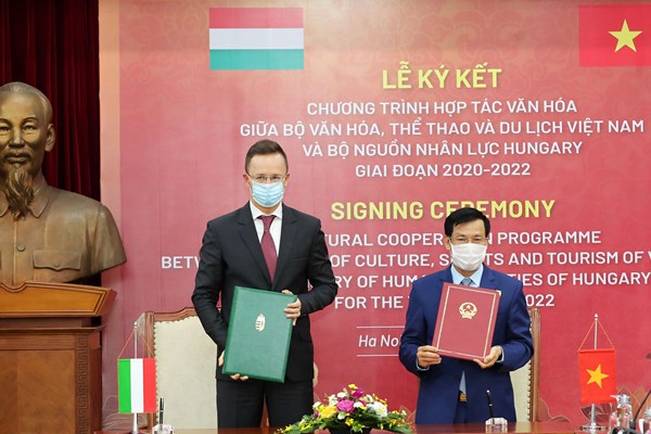 Việt Nam - Hungary ký kết chương trình hợp tác văn hóa - Anh 4