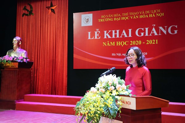 Bộ trưởng Nguyễn Ngọc Thiện: Đẩy mạnh quảng bá, khẳng định thương hiệu Trường Đại học Văn hóa Hà Nội - Anh 5