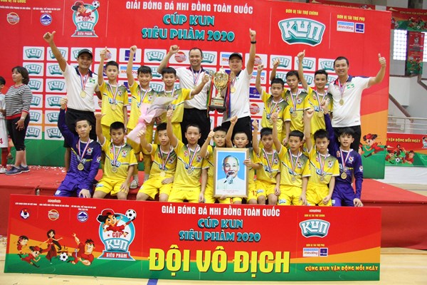 Đánh bại chủ nhà Phú Yên, Sông Lam Nghệ An vô địch U11 quốc gia 2020 - Anh 2