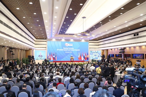 Tổng Bí thư, Chủ tịch nước phát biểu chào mừng Hội nghị Cấp cao ASEAN lần thứ 37 - Anh 11