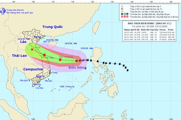 Ứng phó bão số 13, Quảng Nam dự trữ lương thực đủ dùng 15 ngày trở lên ở các địa bàn nguy cơ bị cô lập, sạt lở - Anh 1