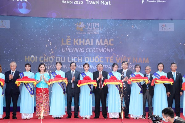 Khai mạc Hội chợ Du lịch quốc tế Việt Nam Hà Nội 2020 - Anh 1