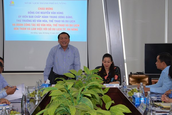 Thứ trưởng Nguyễn Văn Hùng: Đà Nẵng phải là điểm đến du lịch chất lượng và đẳng cấp - Anh 1
