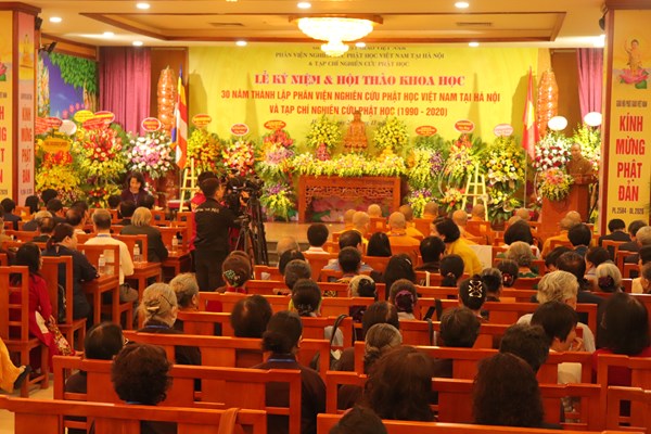 Hội thảo khoa học: 30 năm Phân viện Nghiên cứu Phật học Việt Nam tại Hà Nội và Tạp chí Nghiên cứu Phật học - Anh 1