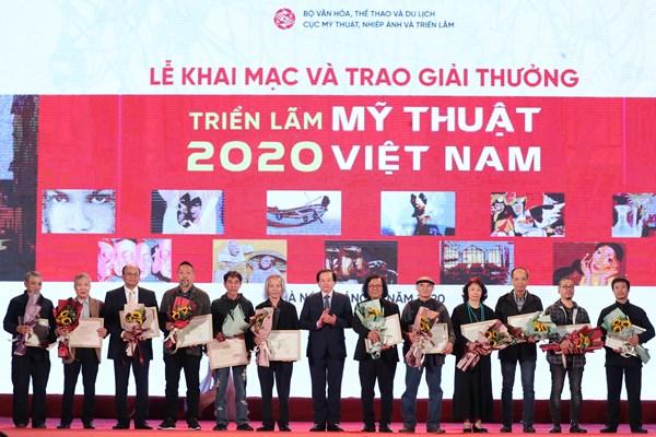 Khai mạc Triển lãm Mỹ thuật Việt Nam 2020 - Anh 6