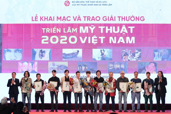 Khai mạc Triển lãm Mỹ thuật Việt Nam 2020 - Anh 4
