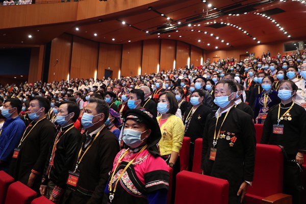 Khai mạc trọng thể Đại hội Đại biểu toàn quốc các DTTS Việt Nam lần thứ II năm 2020 - Anh 11