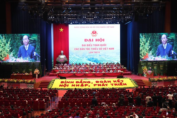 Khai mạc trọng thể Đại hội Đại biểu toàn quốc các DTTS Việt Nam lần thứ II năm 2020 - Anh 5