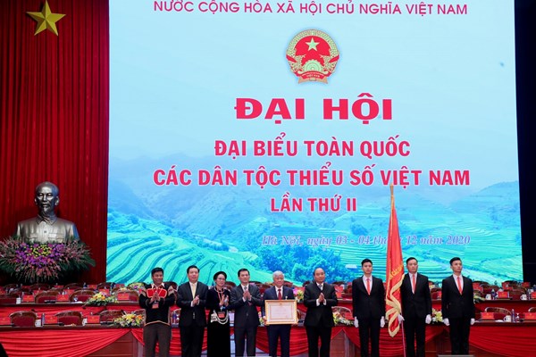 Khai mạc trọng thể Đại hội Đại biểu toàn quốc các DTTS Việt Nam lần thứ II năm 2020 - Anh 12