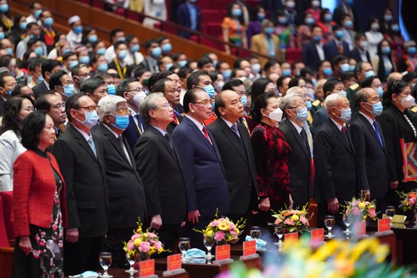 Khai mạc trọng thể Đại hội Đại biểu toàn quốc các DTTS Việt Nam lần thứ II năm 2020 - Anh 8