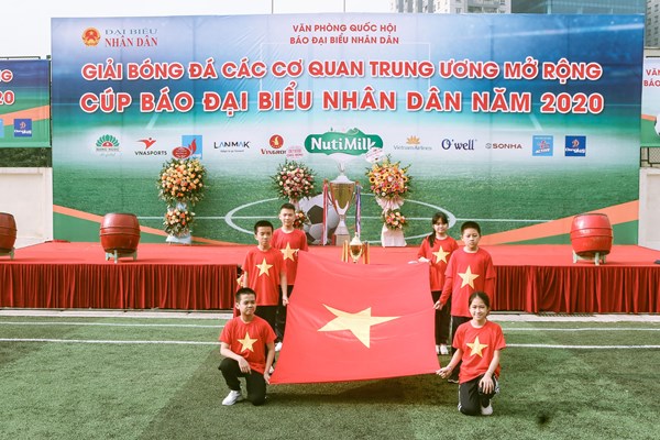 Khai mạc Giải bóng đá các cơ quan Trung ương mở rộng Cup Báo Đại biểu Nhân dân năm 2020 - Anh 2