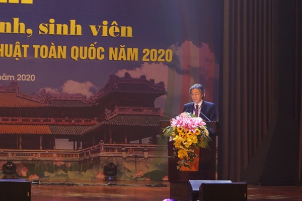 Khai mạc Hội thi “Tài năng trẻ học sinh, sinh viên các cơ sở đào tạo VHNT toàn quốc 2020” - Anh 1