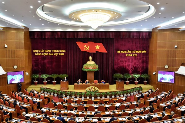 Phát biểu của Tổng Bí thư, Chủ tịch nước Nguyễn Phú Trọng khai mạc Hội nghị Trung ương 14 - Anh 2