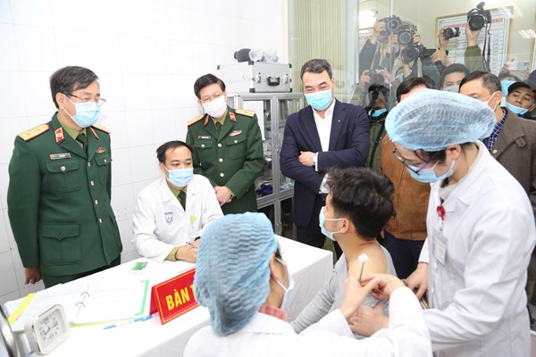 Việt Nam bắt đầu thử nghiệm vắcxin Covid-19: 