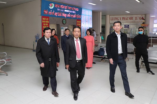 Bệnh viện Thể thao Việt Nam và Trung tâm Doping: Phát huy thế mạnh phục vụ tốt hơn nữa cho Thể thao Việt Nam - Anh 1