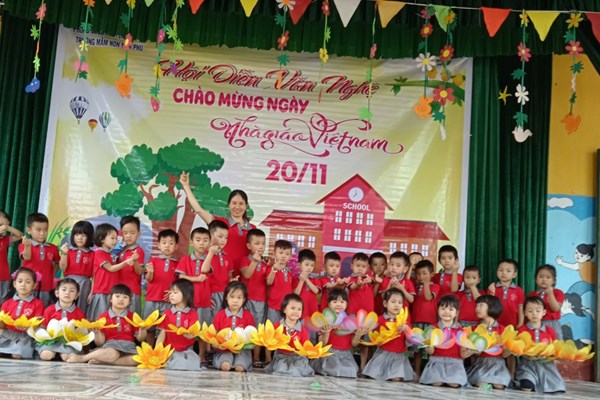 Trường mầm non Nga Phú (Nga Sơn, Thanh Hóa): Nỗ lực vượt khó nâng cao chất lượng dạy và học - Anh 1