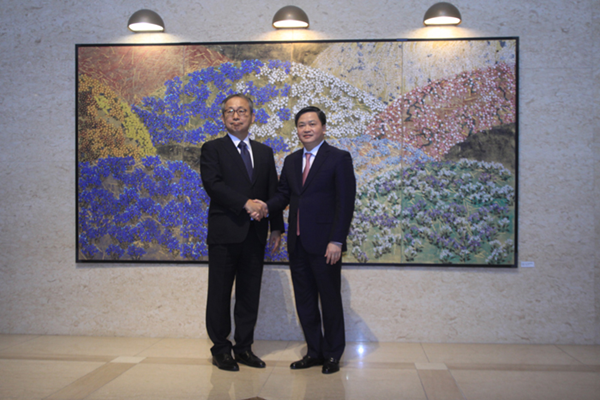 Chủ tịch HĐQT VietinBank gặp mặt song phương với Đại sứ Nhật Bản tại Việt Nam - Anh 2