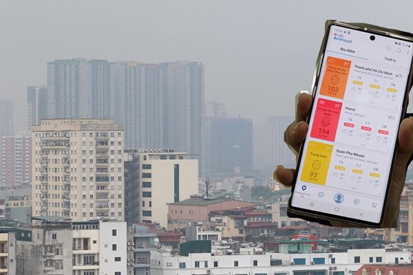 Ô nhiễm không khí ở Hà Nội:  Hạn chế tập thể dục đến hến tháng... ba? - Anh 1