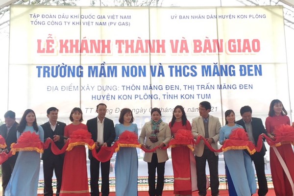 PV GAS tài trợ 12 tỉ đồng xây dựng trường học Kon Tum| - Anh 3