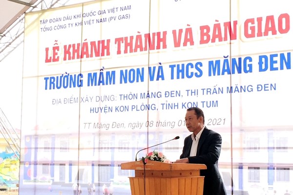 PV GAS tài trợ 12 tỉ đồng xây dựng trường học Kon Tum| - Anh 2