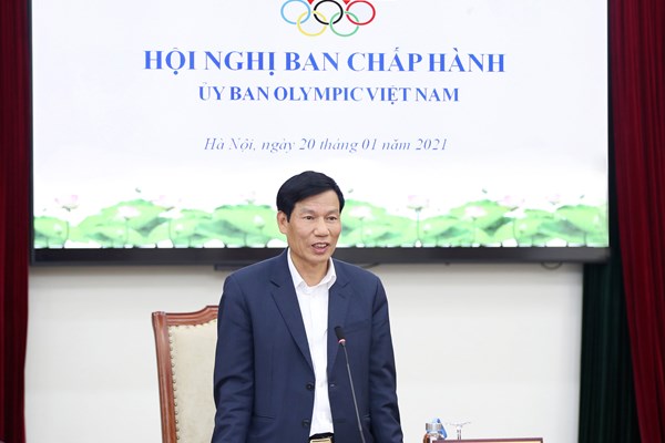 Uỷ ban Olympic Việt Nam cùng TTVN vượt khó hoàn thành nhiệm vụ - Anh 2