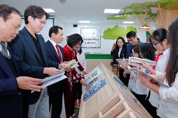 Bộ VHTTDL Hàn Quốc xây dựng Dream Plus Library đầu tiên tại Thư viện Hà Nội - Anh 4