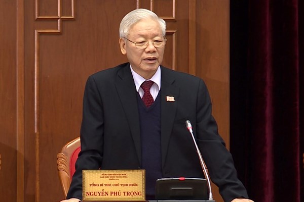 Đồng chí Nguyễn Phú Trọng được tín nhiệm bầu làm Tổng Bí thư BCH Trung ương Đảng khóa XIII - Anh 1