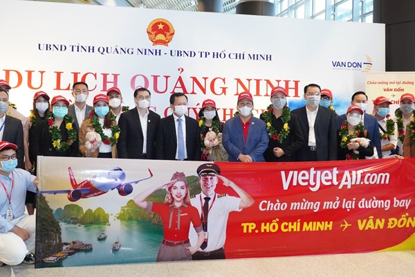 Sân bay Vân Đồn mở cửa trở lại đón chuyến bay Vietjet đầu tiên - Anh 1