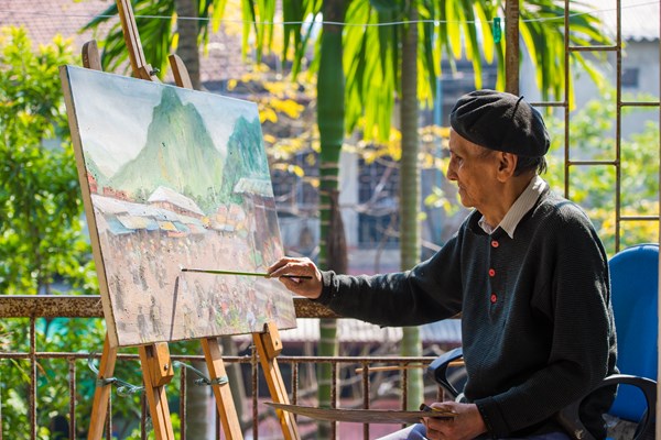 Họa sĩ, NNND Chu Mạnh Chấn: Người lưu giữ giá trị văn hóa truyền thống qua 