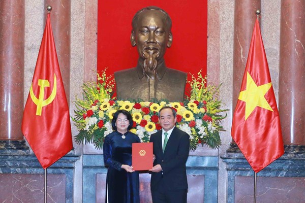 Ông Lê Khánh Hải được bổ nhiệm giữ chức Chủ nhiệm Văn phòng Chủ tịch nước - Anh 1