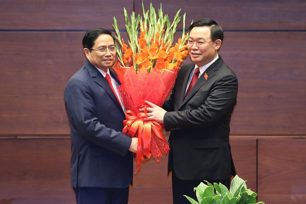 Thủ tướng Chính phủ Phạm Minh Chính tuyên thệ nhậm chức - Anh 2
