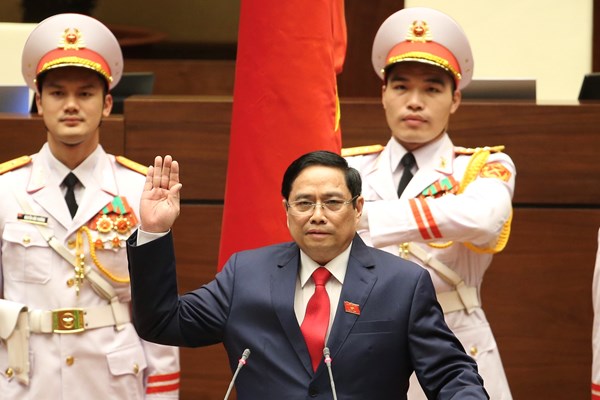 Thủ tướng Chính phủ Phạm Minh Chính: “Vượt qua mọi khó khăn, thách thức hoàn thành trọng trách mới” - Anh 4