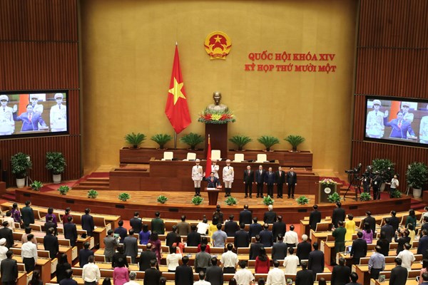 Thủ tướng Chính phủ Phạm Minh Chính: “Vượt qua mọi khó khăn, thách thức hoàn thành trọng trách mới” - Anh 5