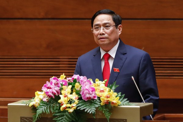 Thủ tướng Chính phủ Phạm Minh Chính: “Vượt qua mọi khó khăn, thách thức hoàn thành trọng trách mới” - Anh 1