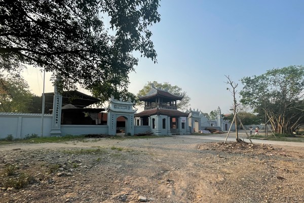 Xử lý vi phạm xây dựng tại Di tích Quốc gia chùa Đậu (Hà Nội) - Anh 2