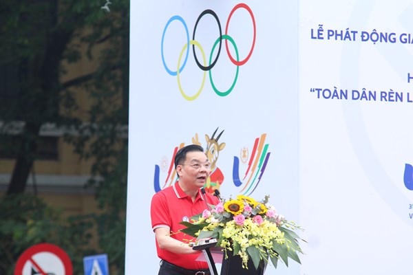 Hà Nội: 2.500 người tham gia Ngày chạy Olympic vì sức khoẻ toàn dân - Anh 3