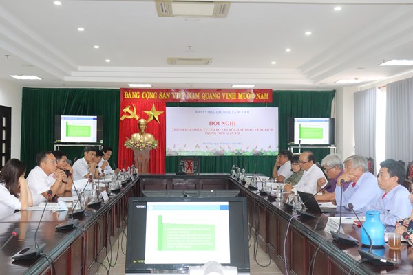 Triển khai nhiệm vụ của Bộ VHTTDL, Bộ trưởng Nguyễn Văn Hùng: Quyết liệt hành động, khát vọng cống hiến - Anh 15