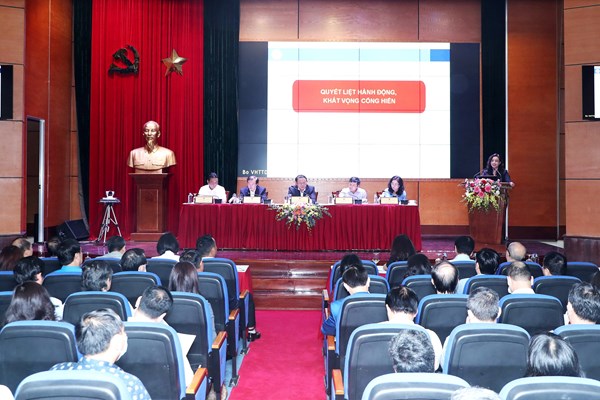 Triển khai nhiệm vụ của Bộ VHTTDL, Bộ trưởng Nguyễn Văn Hùng: Quyết liệt hành động, khát vọng cống hiến - Anh 10