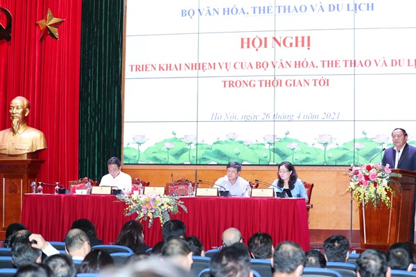 Triển khai nhiệm vụ của Bộ VHTTDL, Bộ trưởng Nguyễn Văn Hùng: Quyết liệt hành động, khát vọng cống hiến - Anh 5
