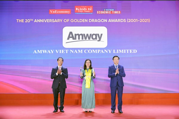 Amway Việt Nam được vinh danh 10 năm liên tục là doanh nghiệp FDI kinh doanh thành công nhất - Anh 1