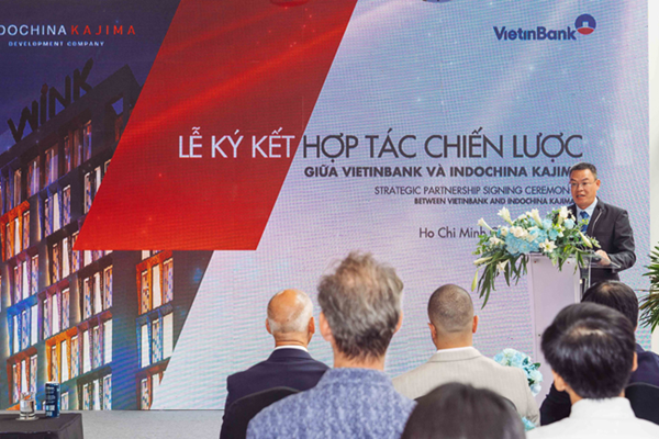 VietinBank và Indochina Kajima ký kết thỏa thuận hợp tác chiến lược - Anh 1
