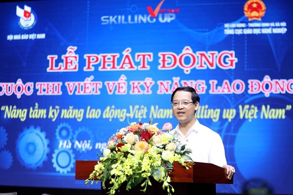 Phát động cuộc thi viết về nâng tầm kỹ năng lao động Việt Nam “Skilling up Việt nam” - Anh 1