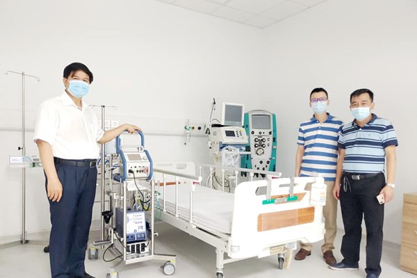Bệnh viện Bạch Mai cơ sở 2 tại Hà Nam sẵn sàng đón bệnh nhân Covid-19 - Anh 1