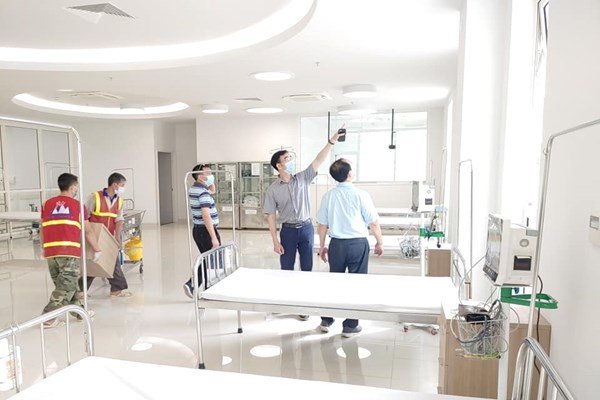 Bệnh viện Bạch Mai cơ sở 2 tại Hà Nam sẵn sàng đón bệnh nhân Covid-19 - Anh 2