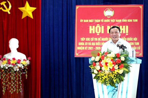 Cử tri tâm đắc với Chương trình hành động của Bộ trưởng Bộ VHTTDL Nguyễn Văn Hùng - Anh 3
