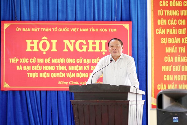 Bộ trưởng Bộ VHTTDL Nguyễn Văn Hùng: “Sẽ nỗ lực, đồng hành cùng Kon Tum “xây tổ đón đại bàng” về đầu tư - Anh 2