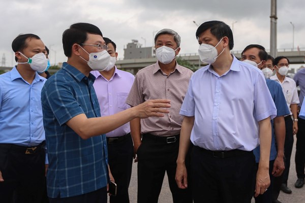 Bắc Ninh, Bắc Giang thêm 46 bệnh nhân Covid-19, đề nghị Bệnh viện Bạch Mai chi viện cho Bắc Ninh - Anh 1